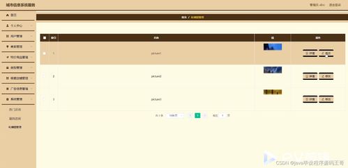 基于SSM框架的城市信息系统服务设计与实现